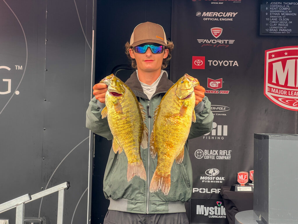 Ethan Carr at Major League Fishing Tournament