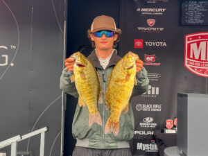 Ethan Carr at Major League Fishing Tournament
